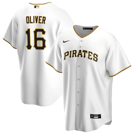 Al Oliver Pittsburgh Pirates Nike Home RetiredReplica Jersey - White