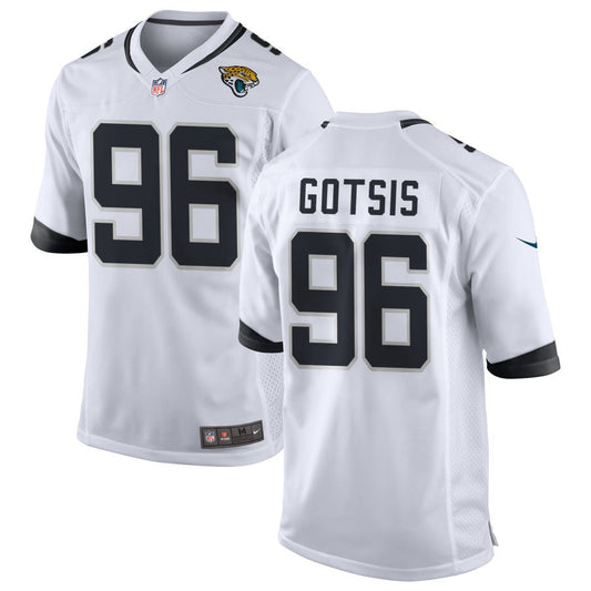 Adam Gotsis Jacksonville Jaguars Nike Game Jersey - White