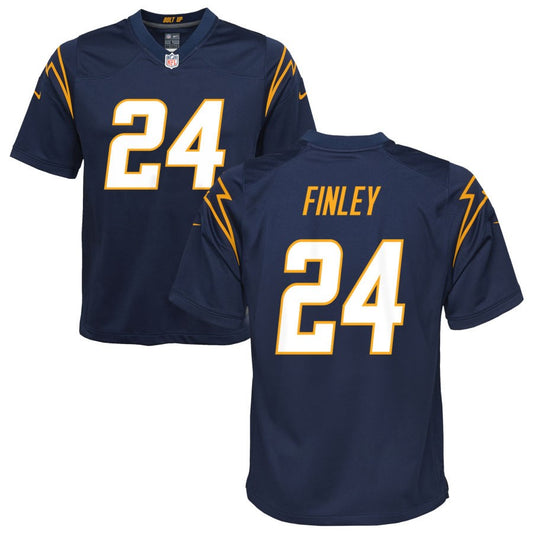 AJ Finley Los Angeles Chargers Nike Youth Alternate Game Jersey - Navy