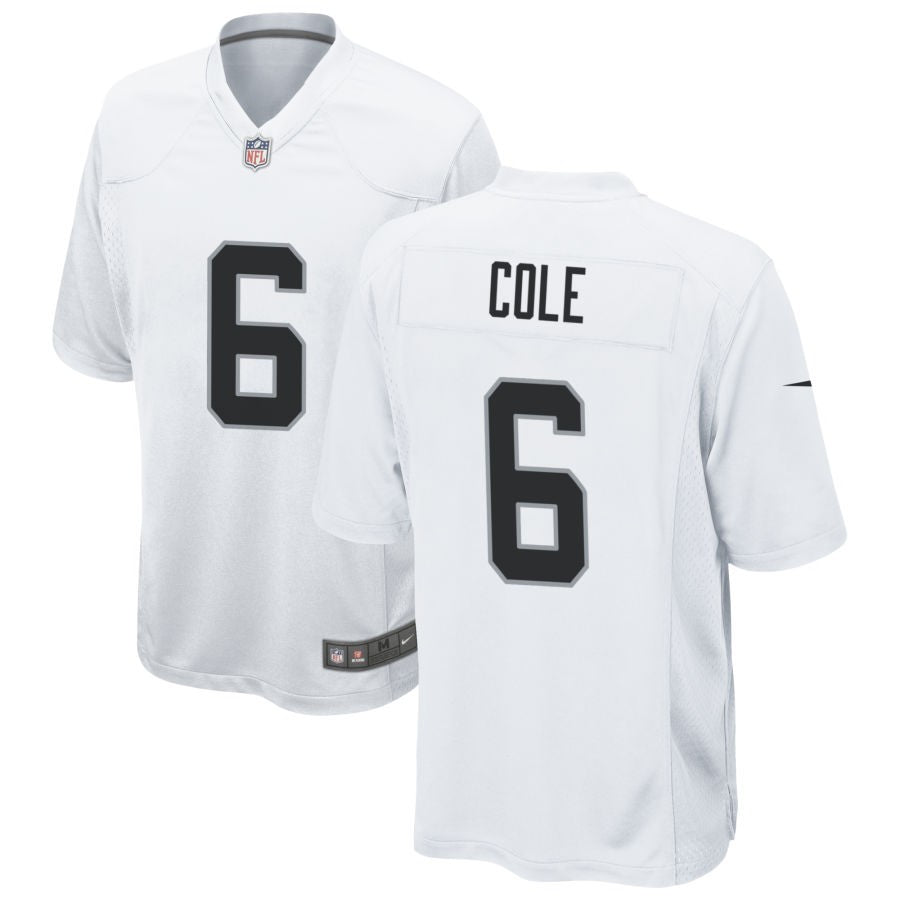 AJ Cole Las Vegas Raiders Nike Game Jersey - White
