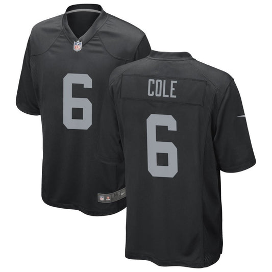AJ Cole Las Vegas Raiders Nike Game Jersey - Black