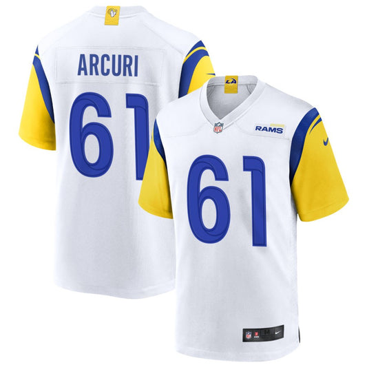 AJ Arcuri Los Angeles Rams Nike Alternate Jersey - White