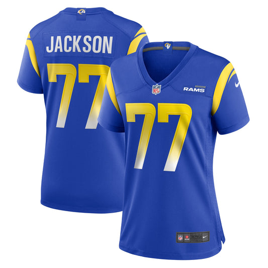 AJ Jackson Los Angeles Rams Nike Women's Game Player Jersey - Royal