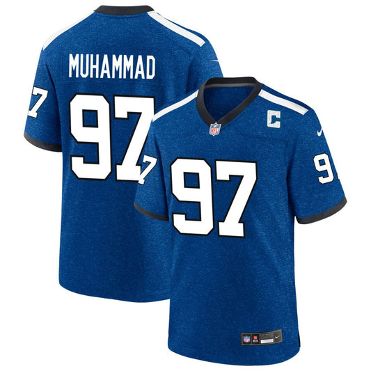 Al-Quadin Muhammad  Indiana Nights Indianapolis Colts Nike Alternate Game Jersey - Blue