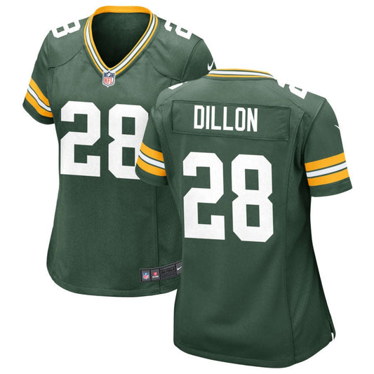AJ Dillon Green Bay Packers Nike Women's Game Jersey - Green