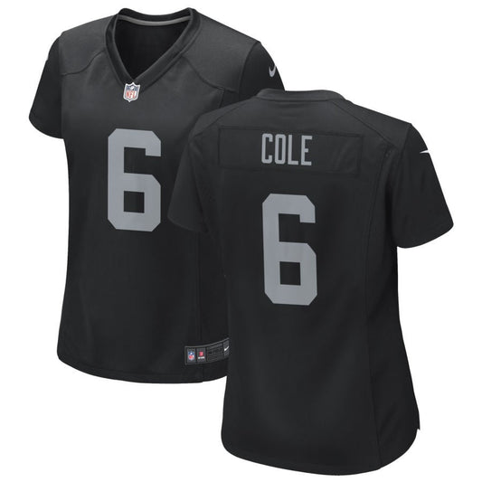 AJ Cole Las Vegas Raiders Nike Women's Game Jersey - Black